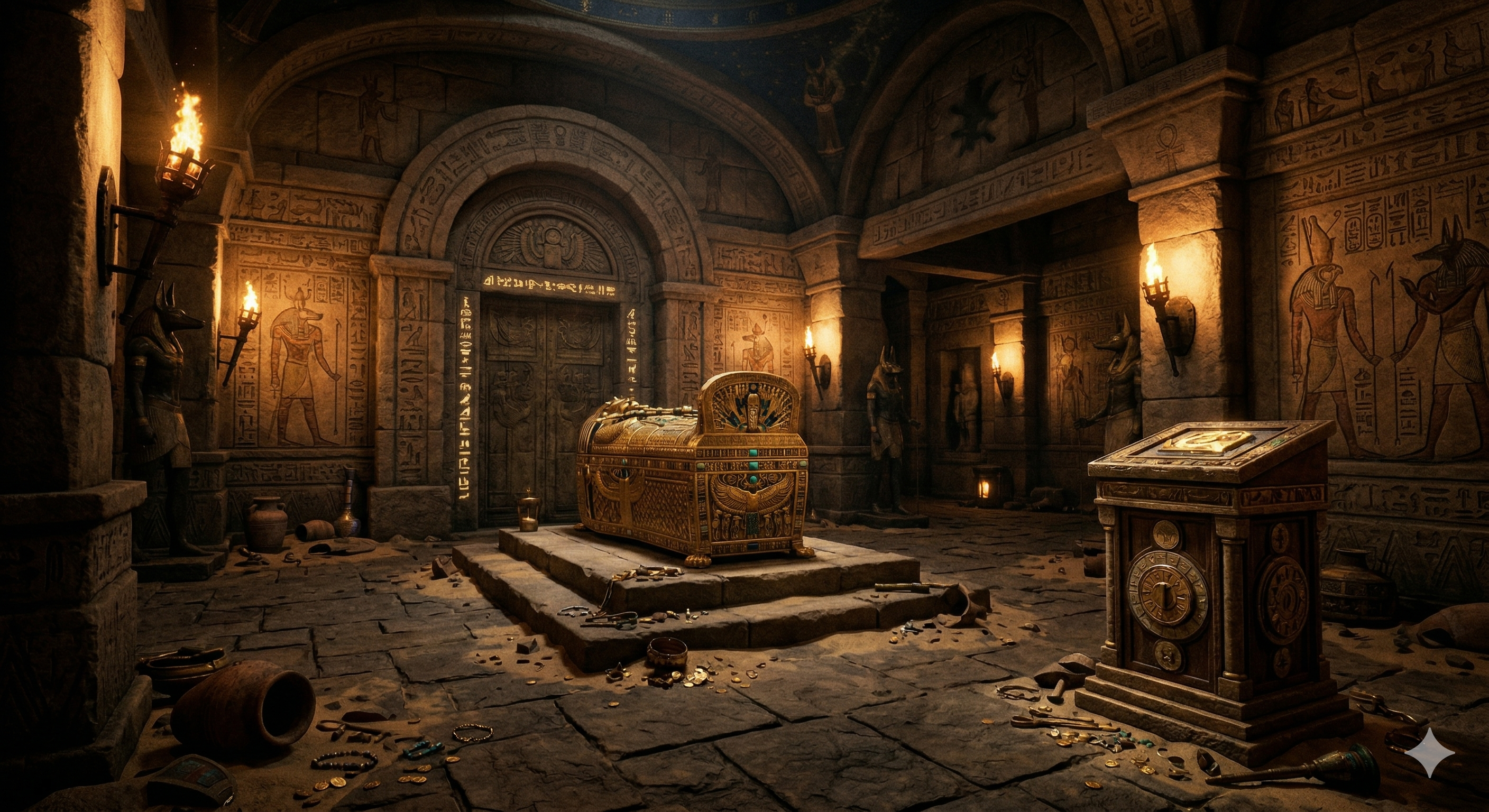 The Pharaoh's Curse escape room